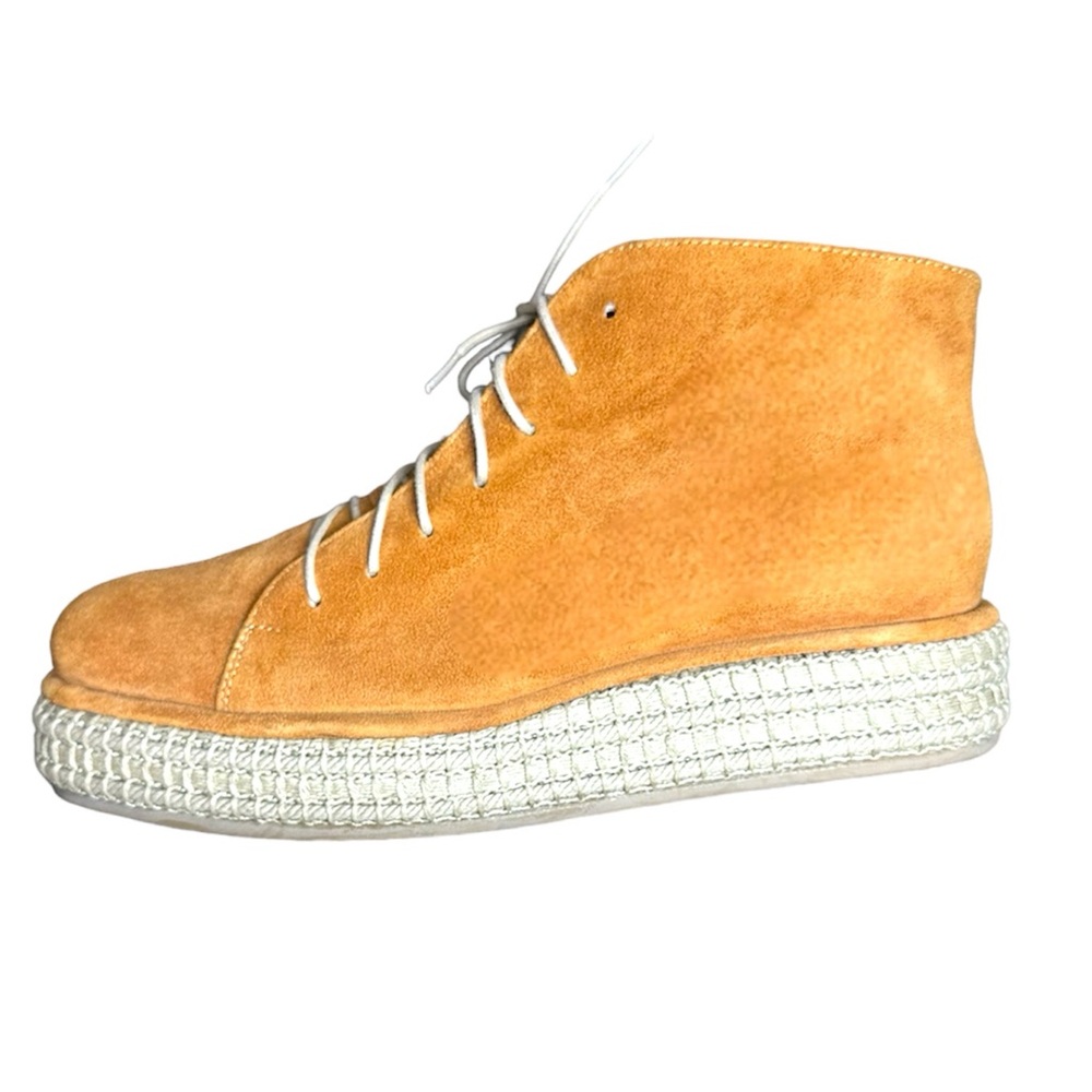 New Rachel Comey Camel Suede Espadrille Booties